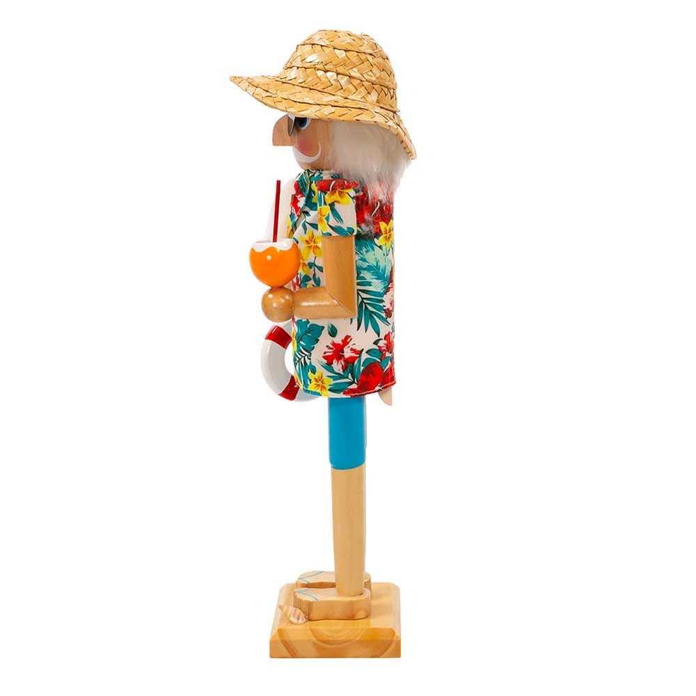 Kurt Adler 15-Inch Beach Santa Nutcracker